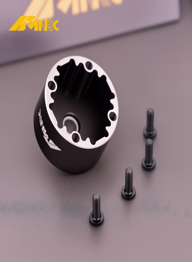 NMNRC Alum RTR Front Rear Center Differential Case for Arrma 1/7 Felony Limitless Fireteam Mojave Diff Cover 1/8 Typhon Outcast Kraton Talion Notorious 6S BLX & EXB Series Upgrades Part Black - Image 2